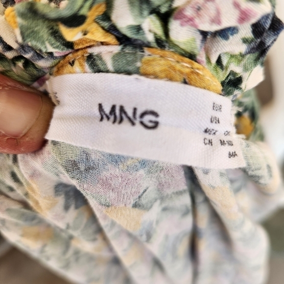 Mango Synthetic Flower Saimi Dress - Picture 6 of 7